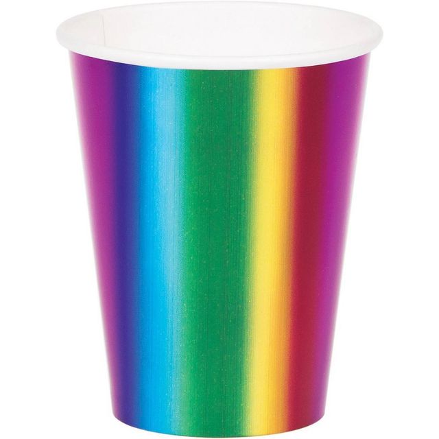 24ct Rainbow Foil Cups