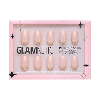 Glamnetic Womens Press-On Nails - Goal Digger - 30ct - Ulta Beauty