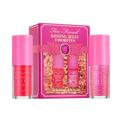 Too Faced Kissing Jelly Favorites Lip Oil Gloss Duo Gift Set - 0.3 fl oz/2pc - Ulta Beauty