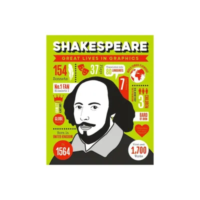 Great Lives in Graphics: Shakespeare - by Button Books (Hardcover)