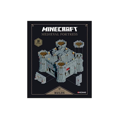 Minecraft: Exploded Builds: Medieval Fortress - by Mojang Ab & The Official Minecraft Team (Paperback)