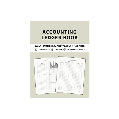 Accounting Ledger Book - by Anastasia Finca (Paperback)