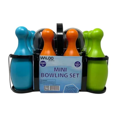 Waloo Sports Mini Bowling Set - 13pc