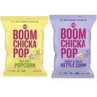 Angies Boomchickapop Sea Salt & Sweet & Salty Kettle Popcorn Bundle - 11.8oz