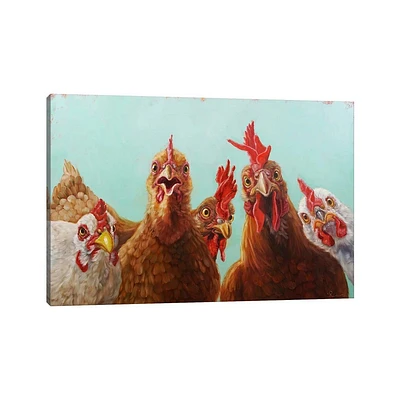 Chicken for Dinner by Lucia Heffernan Unframed Wall Canvas