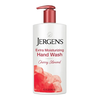 Jergens Extra Moisturizing Hand Wash Soap - Cherry Almond Scent - 8.3 fl oz