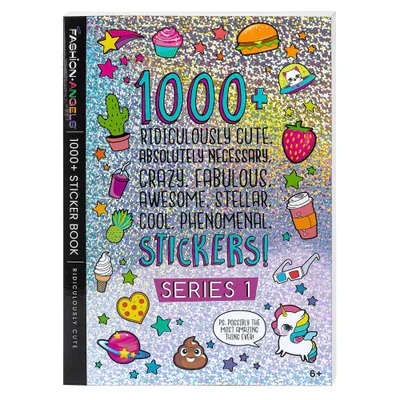 Ridiculously Cute 1000+ Sticker Book 40 Pages - Fashion Angels: Kids & Planner Stickers, Scrapbook Fun, Ages 6+