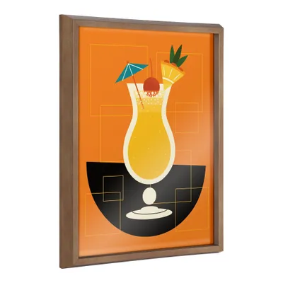 16 x 20 Blake Pina Colada Framed Printed Art by Amber Leaders Designs