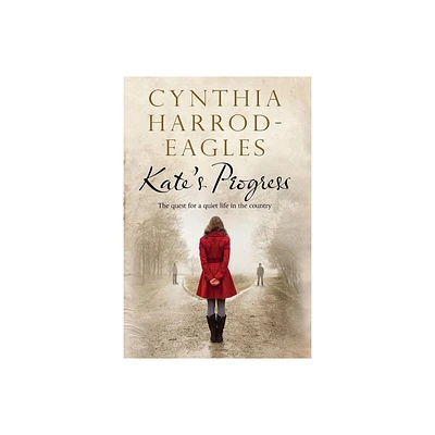 Kates Progress - Large Print by Cynthia Harrod-Eagles (Hardcover)