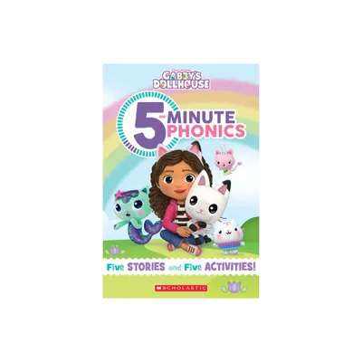 5-Minute Phonics (Gabbys Dollhouse) - by Joanne Ruelos (Paperback)