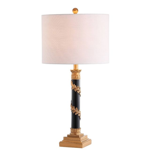 28.5 Camilla Resin Table Lamp (Includes LED Light Bulb) Gold - JONATHAN Y