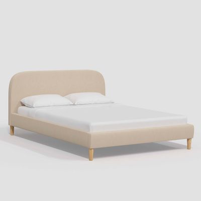 Twin Townley Platform Bed Linen - Threshold designed with Studio McGee: Wooden Frame, Low-Floor Design, No Box Spring Required