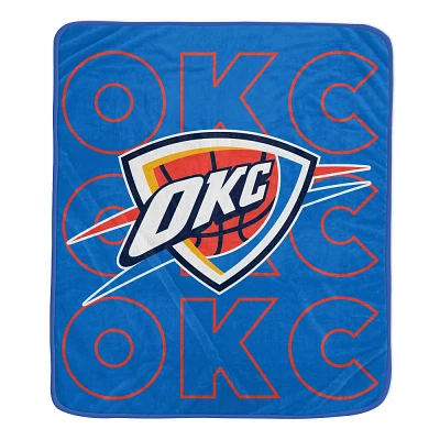 NBA Oklahoma City Thunder Echo Ultra Soft Blanket