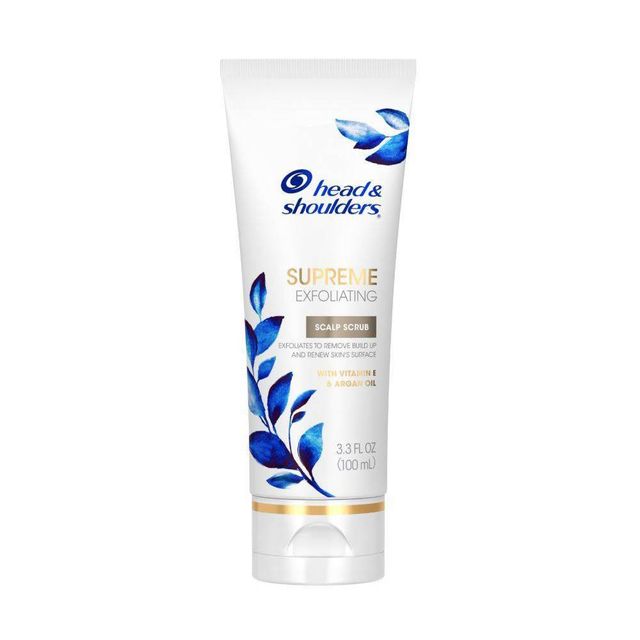 Head & Shoulders Supreme Anti-Dandruff Exfoliating Scalp Scrub Treatment for Relief from Itchy & Dry Scalp - 3.3 fl oz