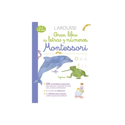 Gran Libro de Letras Y Nmeros Montessori - by Delphine Urvoy (Paperback)