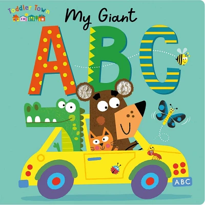 Toddler Town My Giant ABC - by Gemma Dean (Board Book)