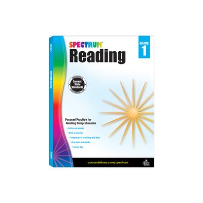 Spectrum Reading Workbook, Grade 1 - (Paperback)