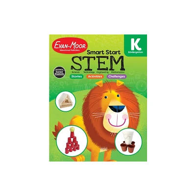 Smart Start: Stem, Kindergarten Workbook - by Evan-Moor Educational Publishers (Paperback)