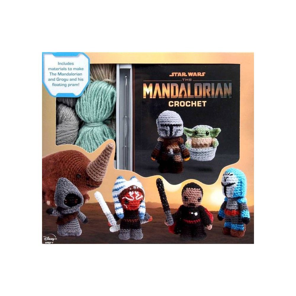 Star Wars: The Mandalorian Crochet - (crochet Kits) By Lucy Collin (mixed  Media Product) : Target