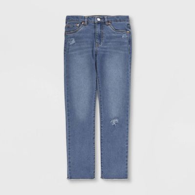 Levi Girl High-Rie Straight Jean