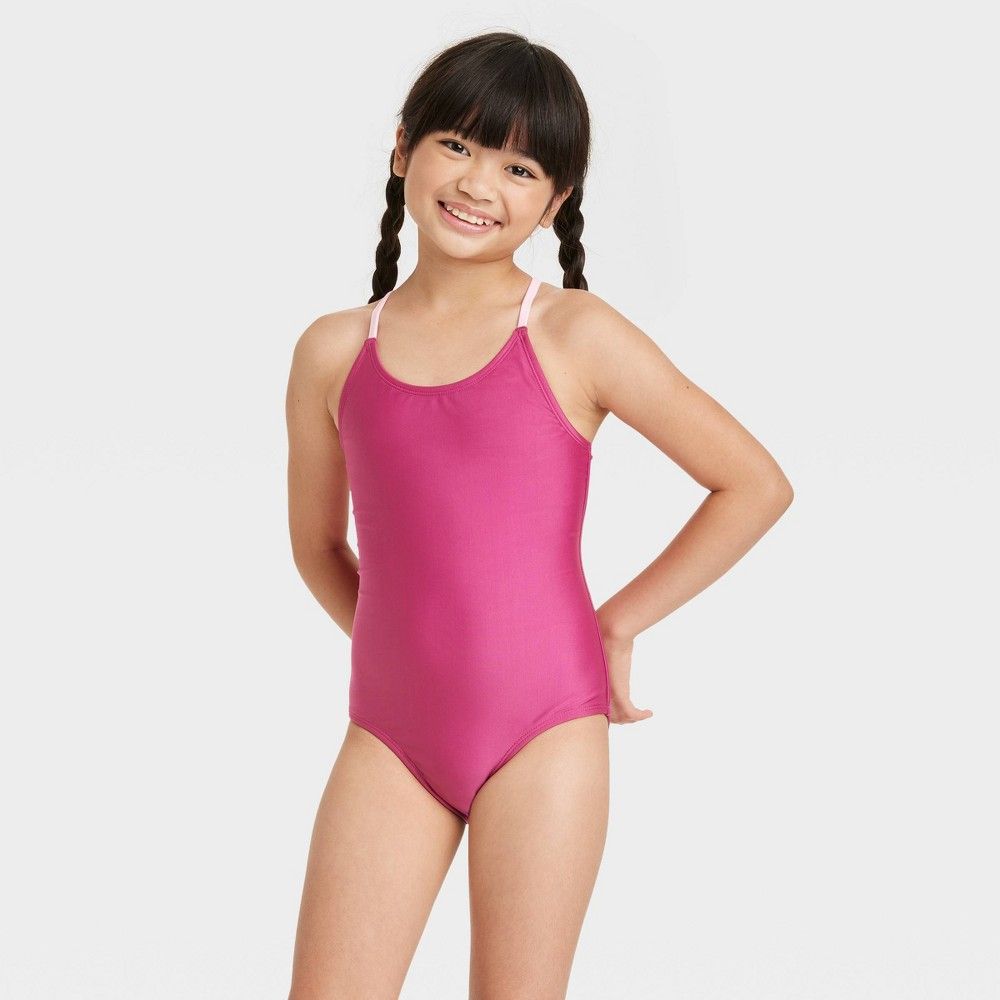Girls' Follow Your Rainbow Bikini Set - Cat & Jack Purple M, Girl's, Size:  Medium, by Cat & Jack