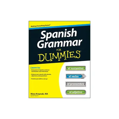 Spanish Grammar for Dummies - (For Dummies) by Cecie Kraynak (Paperback)