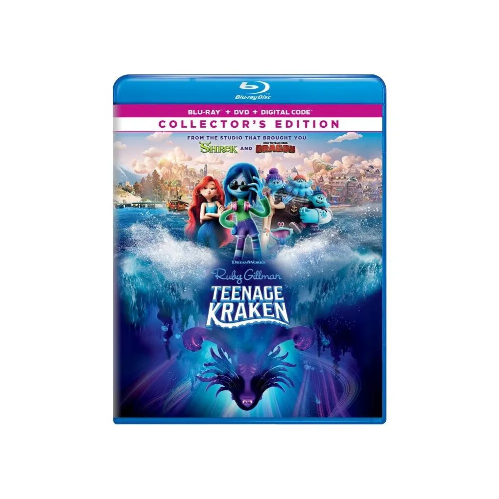 Universal Home Video Ruby Gillman, Teenage Kraken (Blu-ray + DVD + Digital)  | The Market Place