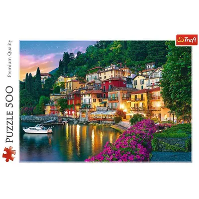 Trefl Lake Como Italy Jigsaw Puzzle - 500pc