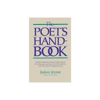 The Poets Handbook - by Judson Jerome (Paperback)