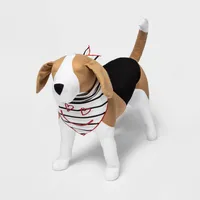 Love Dog Bandana - White Stripe - Boots & Barkley