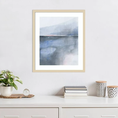 Amanti Art Horizon 44 by M. gloria Hunter Wood Framed Wall Art Print