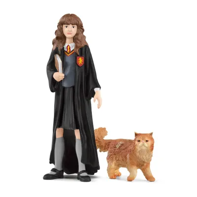 Harry Potter Hermione and Crookshanks Action Figure Playset