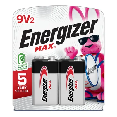 Energizer Max 9V Batteries