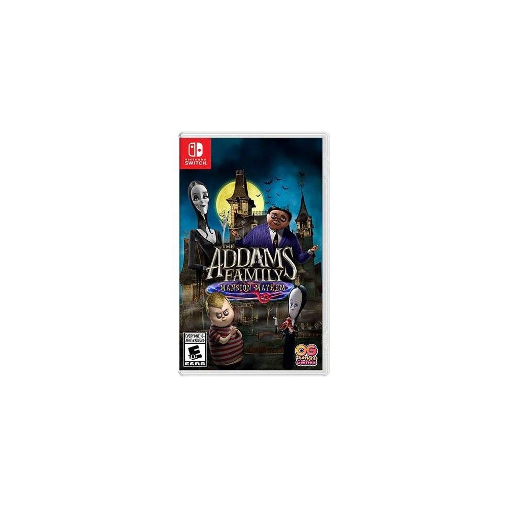 The AddamsFamily: Mansion Mayhem - Nintendo Switch: 3D Platformer,  Multiplayer, Family Adventure Game | The Market Place