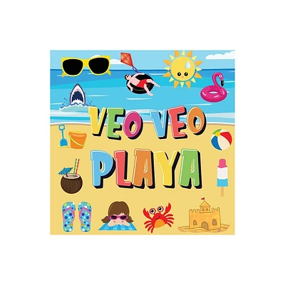 Veo Veo - Playa - by Pamparam Libros Para Nios (Paperback)