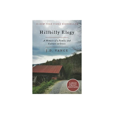 Hillbilly Elegy - Large Print by J D Vance (Paperback)