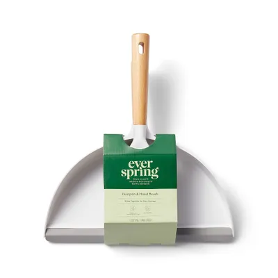 Hand Broom and Dustpan Combo - 2ct - Everspring