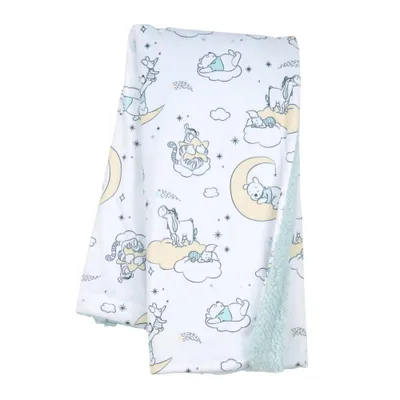 Lambs & Ivy Disney Baby Cozy Friends Winnie The Pooh Baby Blanket