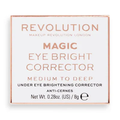 Makeup Revolution Eye Bright Under Eye Corrector - Medium to Deep - 0.28oz