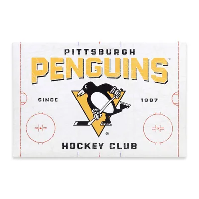 NHL Pittsburgh Penguins Rink Canvas