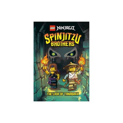 Spinjitzu Brothers #2: The Lair of Tanabrax (Lego Ninjago) - (A Stepping Stone Book) by Tracey West (Hardcover)