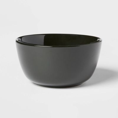 27oz Stoneware Avesta Cereal Bowl Black - Threshold