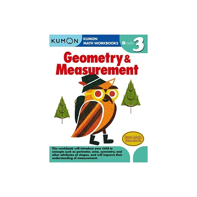 Kumon Grade 3 Geometry and Measurement - by Kumon Publishing (Paperback)