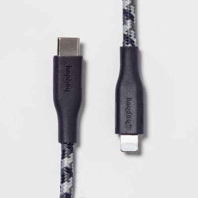 heyday 10 Lightning to USB-C Braided Cable