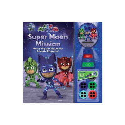 Pj Masks: Super Moon Mission Movie Theater Storybook & Movie Projector - (Hardcover)