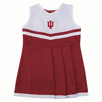 NCAA Indiana Hoosiers Toddler Girls 2pc Cheer Dress Set