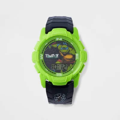 Boys Teenage Mutant Ninja Turtles LCD Watch - Green