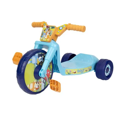 Bluey 10 Fly Wheel Kids Tricycle with Electronic Sound