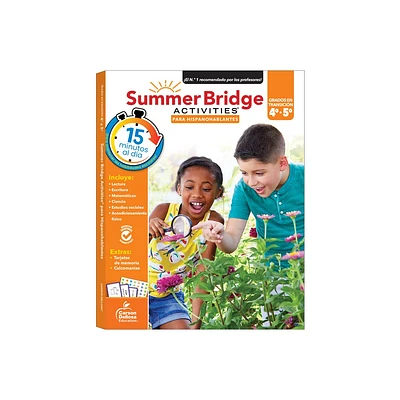 Summer Bridge Activities Spanish 4-5, Grades 4 - 5 - by Summer Bridge Activities & Carson Dellosa Education (Paperback)