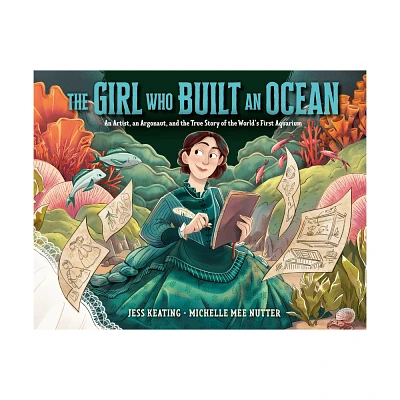 The Girl Who Built an Ocean - by Jess Keating (Hardcover)